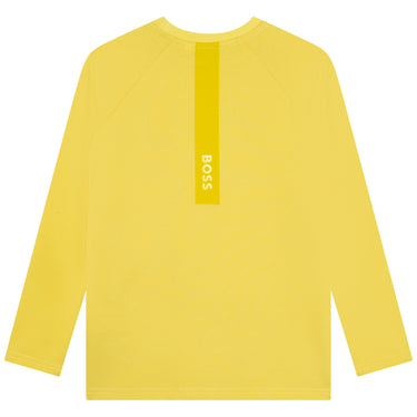 Playera BOSS amarilla para niños y adolecentes